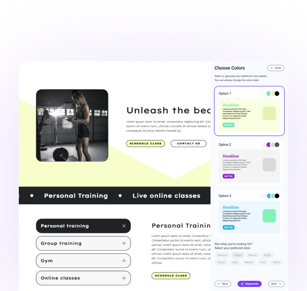 Edit and publish with full control